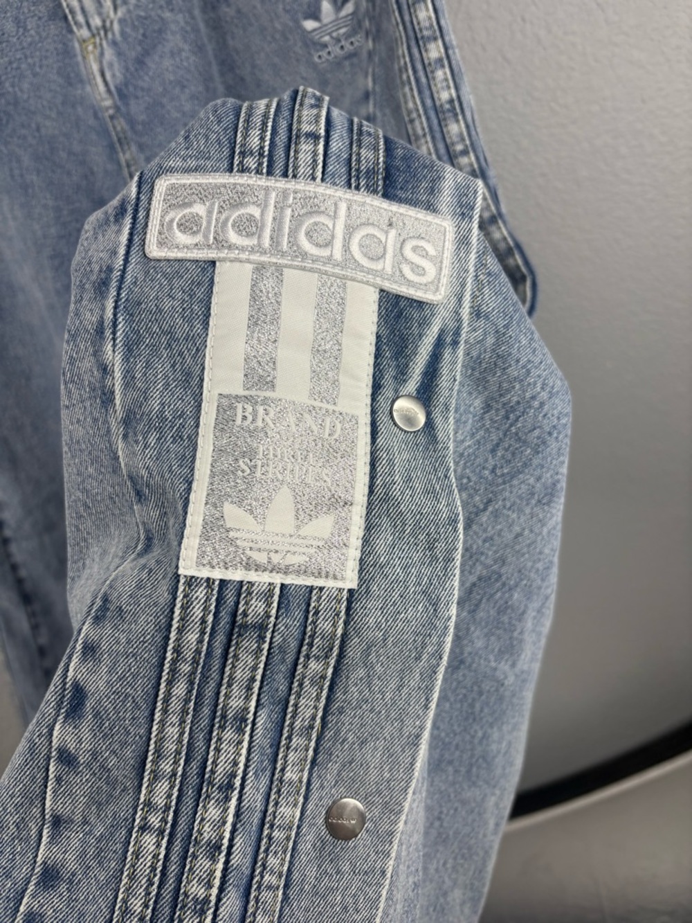 Adidas CS Denim Adibreak Pant - Light Denim - Picture 5 of 12